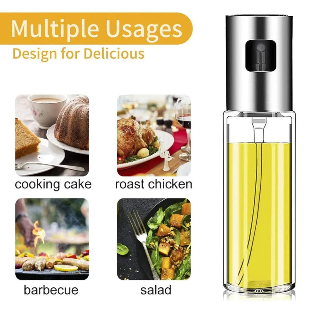 Glass oil sprayer bottle - home & kitchen