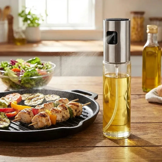 Glass oil sprayer bottle - home & kitchen