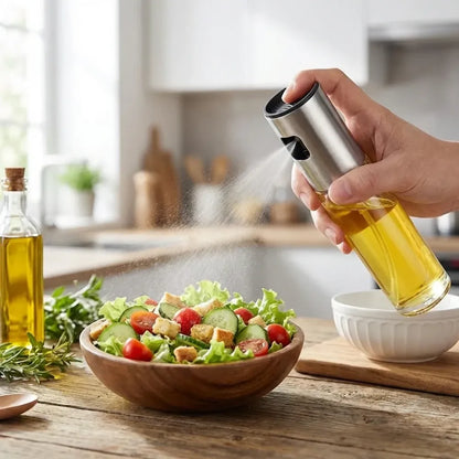 Glass oil sprayer bottle - home & kitchen