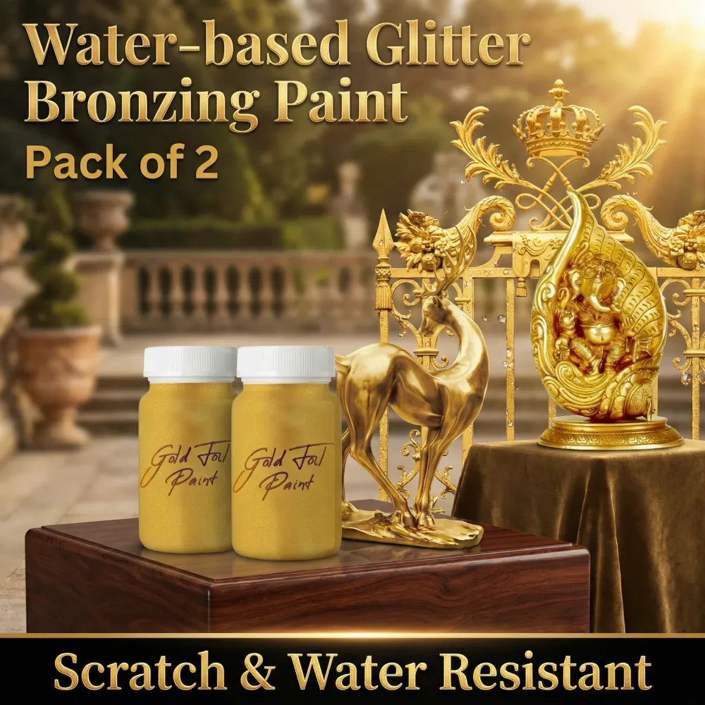 Glitter bronzing paint - home essentials
