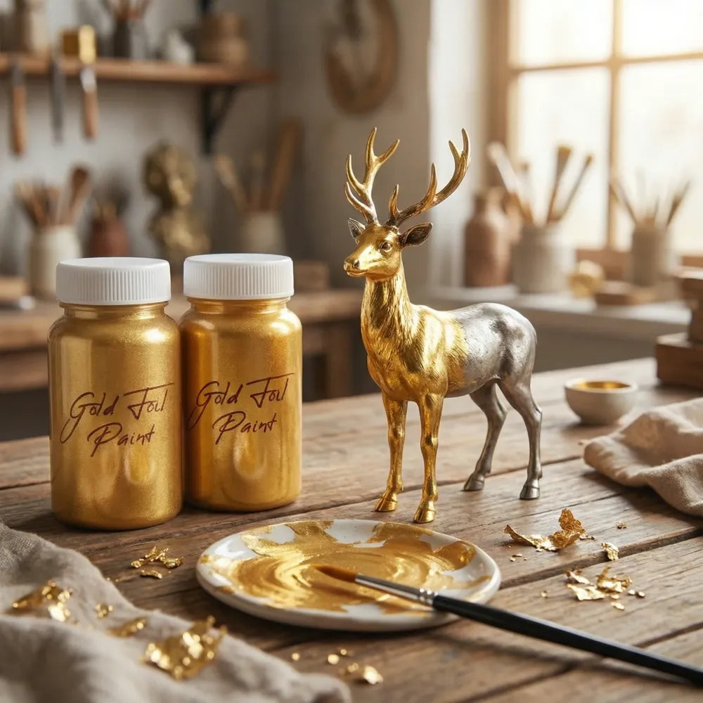 Glitter bronzing paint - home essentials