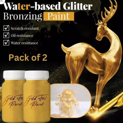 Glitter bronzing paint - home essentials