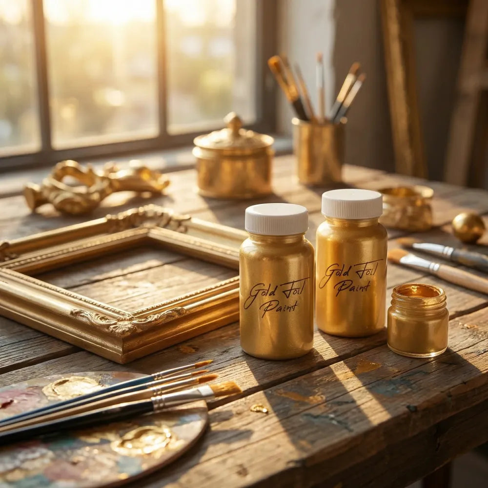 Glitter bronzing paint - home essentials