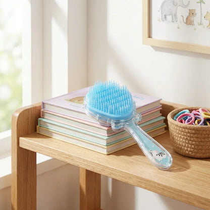 Glitter mermaid detangling hairbrush - health & beauty