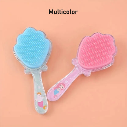 Glitter mermaid detangling hairbrush - health & beauty