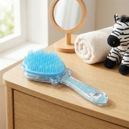 Glitter mermaid detangling hairbrush - health & beauty