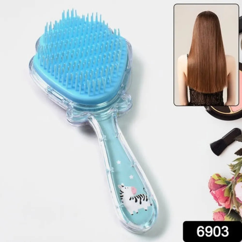 Glitter mermaid detangling hairbrush - health & beauty