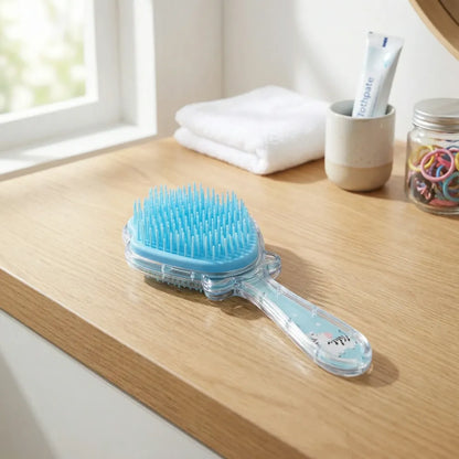 Glitter mermaid detangling hairbrush - health & beauty