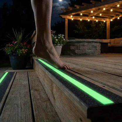 Glow-in-dark anti-slip tape - potential heroes