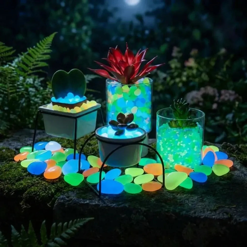 Glow in the dark stones - home essentials