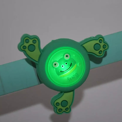 Glow & spin slap bracelet - toys