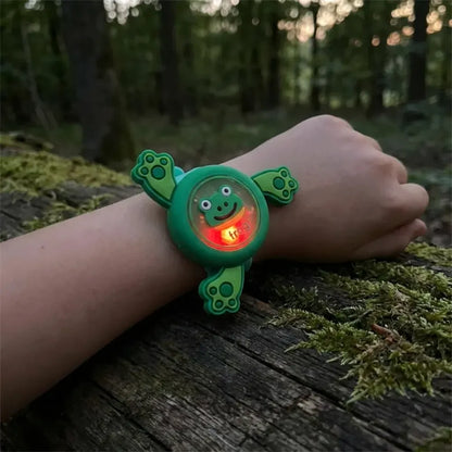 Glow & spin slap bracelet - toys