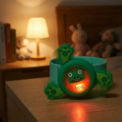 Glow & spin slap bracelet - toys