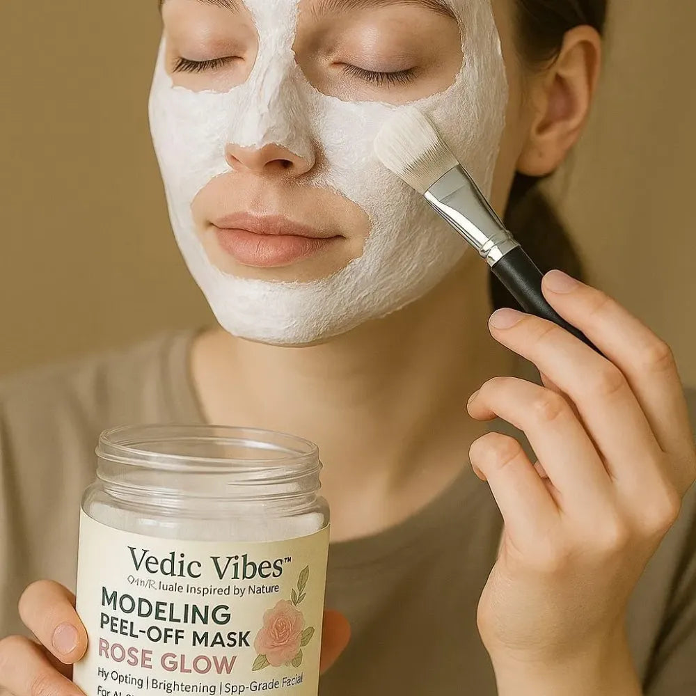 Glowpeel modeling mask