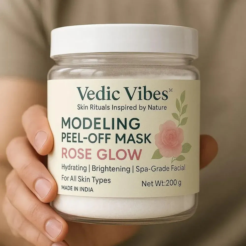 Glowpeel modeling mask