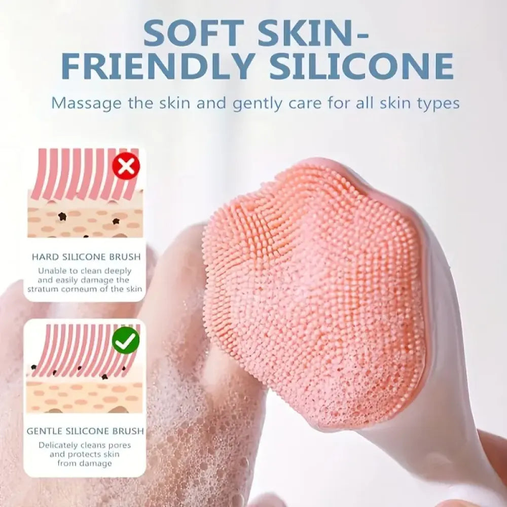 Glowpro silicone face brush