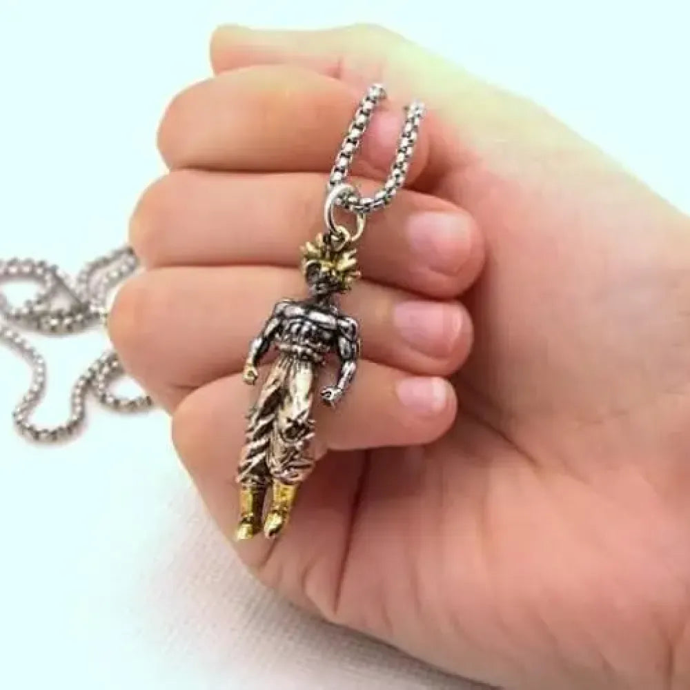 Goku anime pendant chain