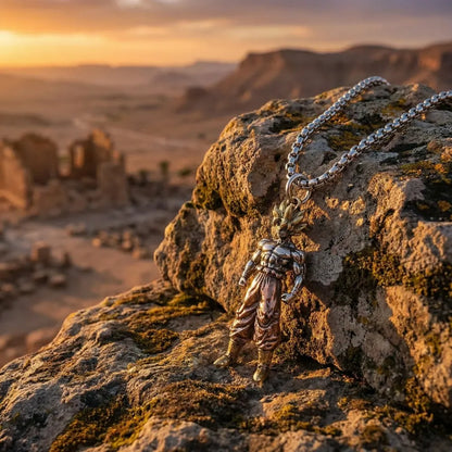 Goku anime pendant chain