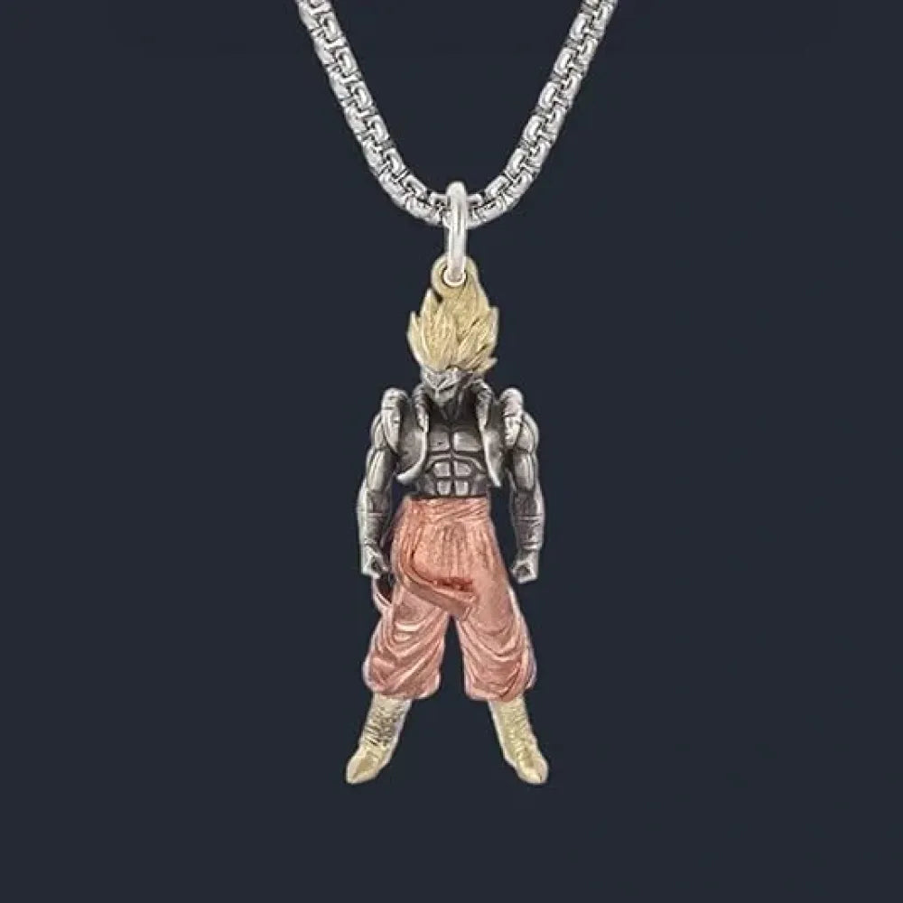 Goku anime pendant chain