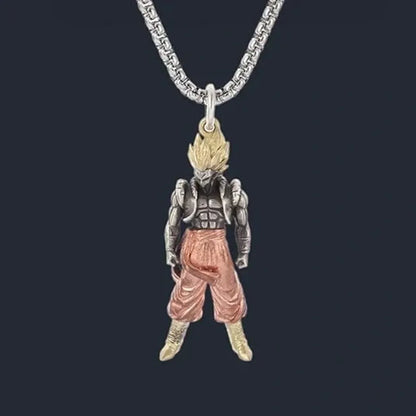 Goku anime pendant chain