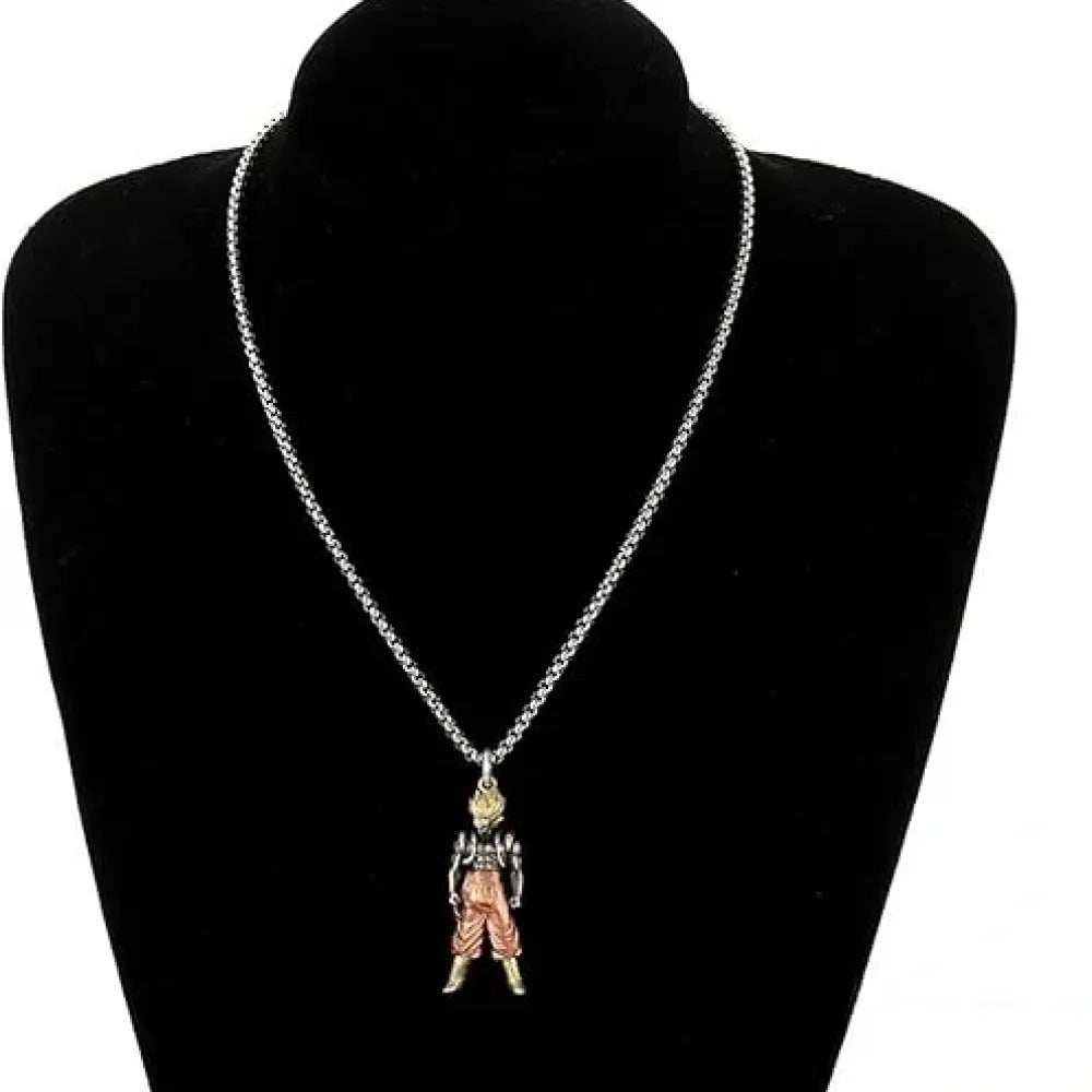 Goku anime pendant chain