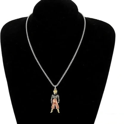 Goku anime pendant chain