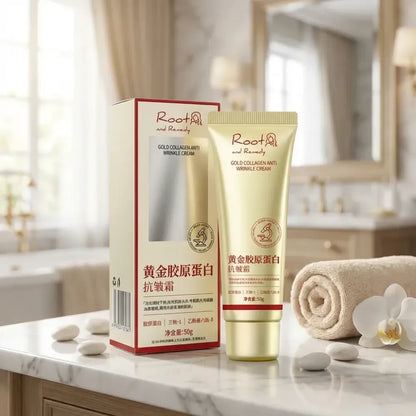 Gold collagen face cream