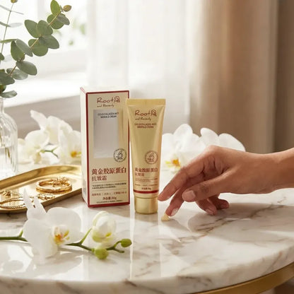 Gold collagen face cream