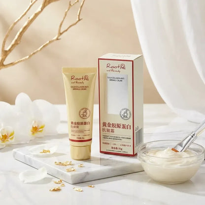 Gold collagen face cream