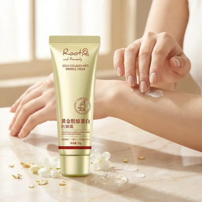 Gold collagen face cream