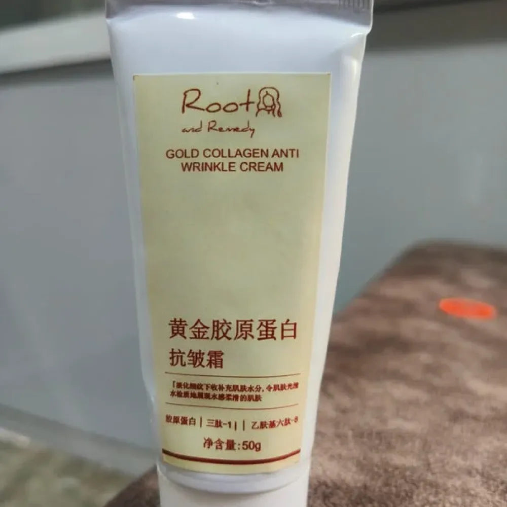Gold collagen face cream