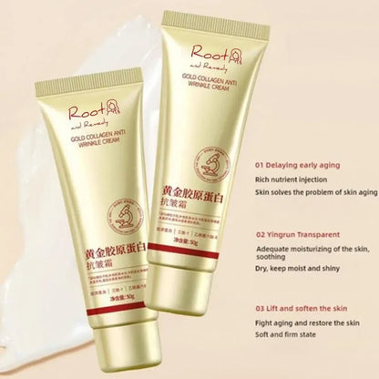 Gold collagen face cream