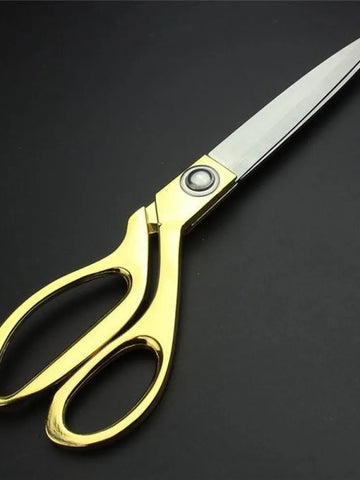 Gold Plated Professional Cloth Cutting Scissor