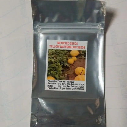 Golden red watermelon seeds - gardening