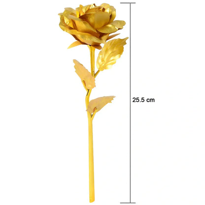 Golden rose decorative piece - home decor