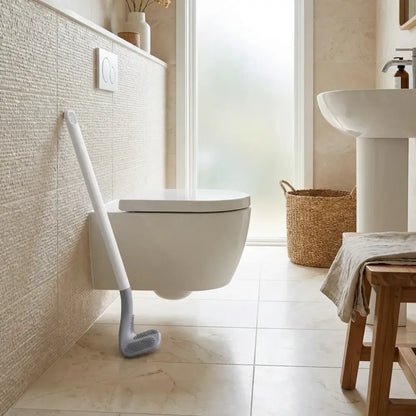 Golf head toilet brush set - home essentials