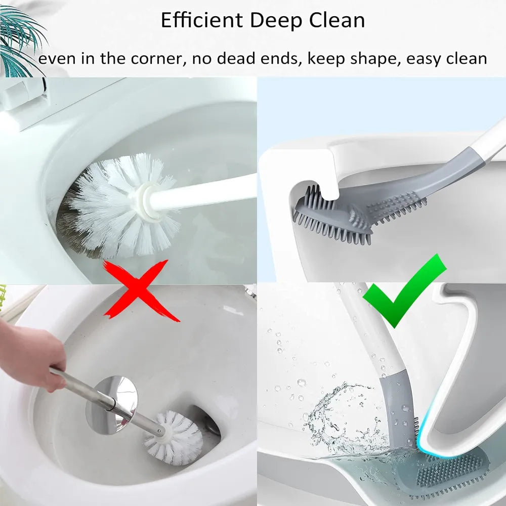 Golf toilet cleaner brush magic sticker holder - home improvement