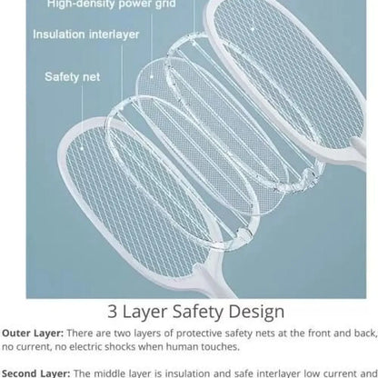 Grab kart mosquito killer racket