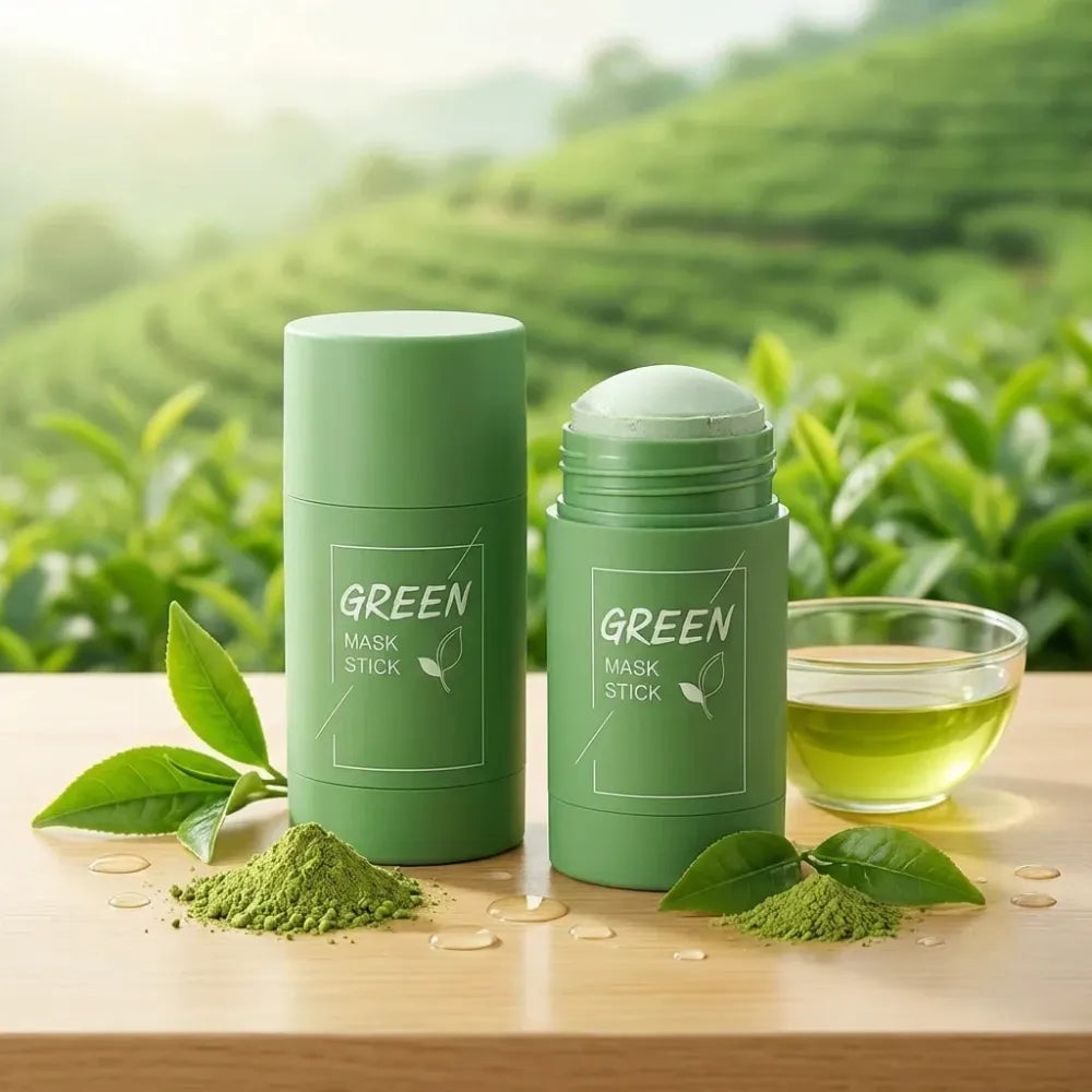 Green tea herbal mask stick