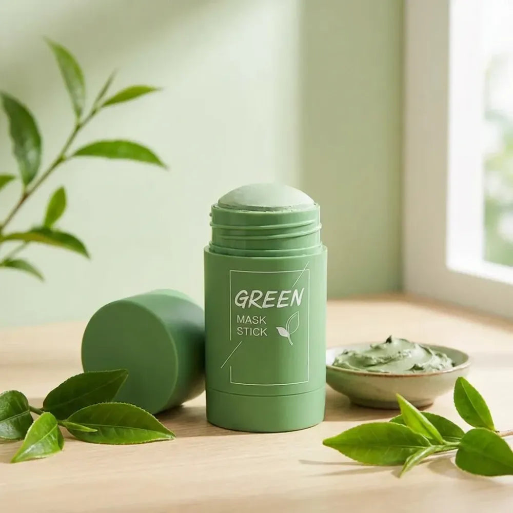 Green tea herbal mask stick