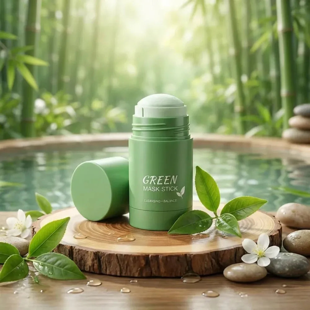 Green tea herbal mask stick