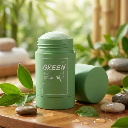 Green tea purifying clay stick mask