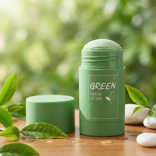 Green tea purifying clay stick mask