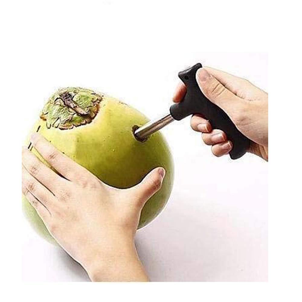 Stainless steel coconut opener tool