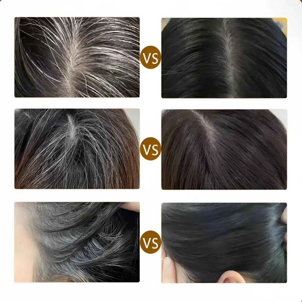 Hair dye touch-up comb