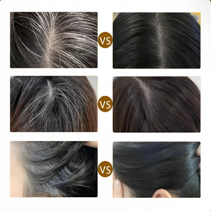 Hair dye touch-up comb