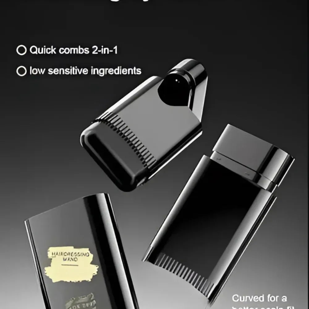 Hair dye touch-up comb