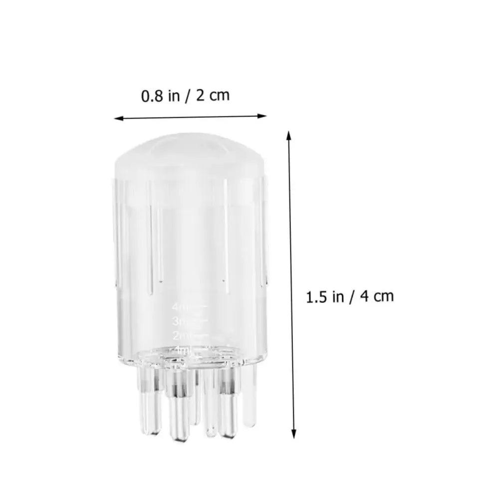 Hair treatment applicator brush