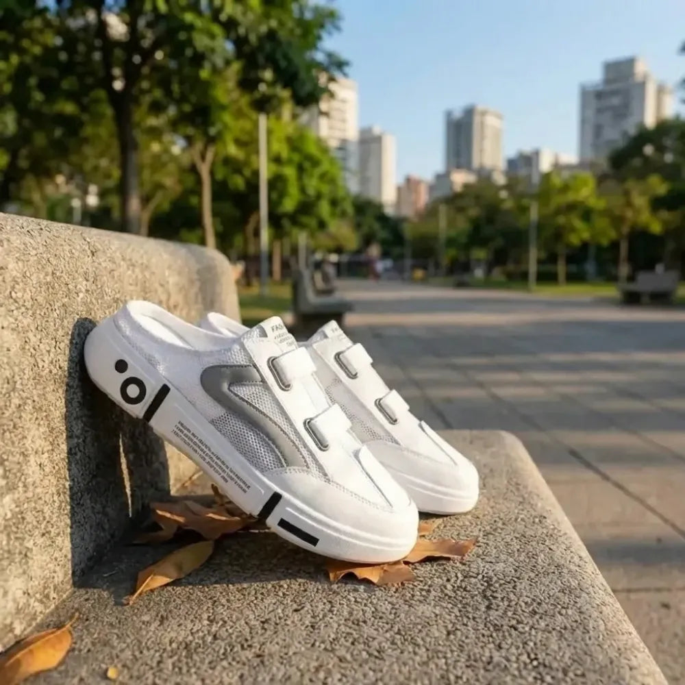Half slippers - non-slip casual shoes for men
