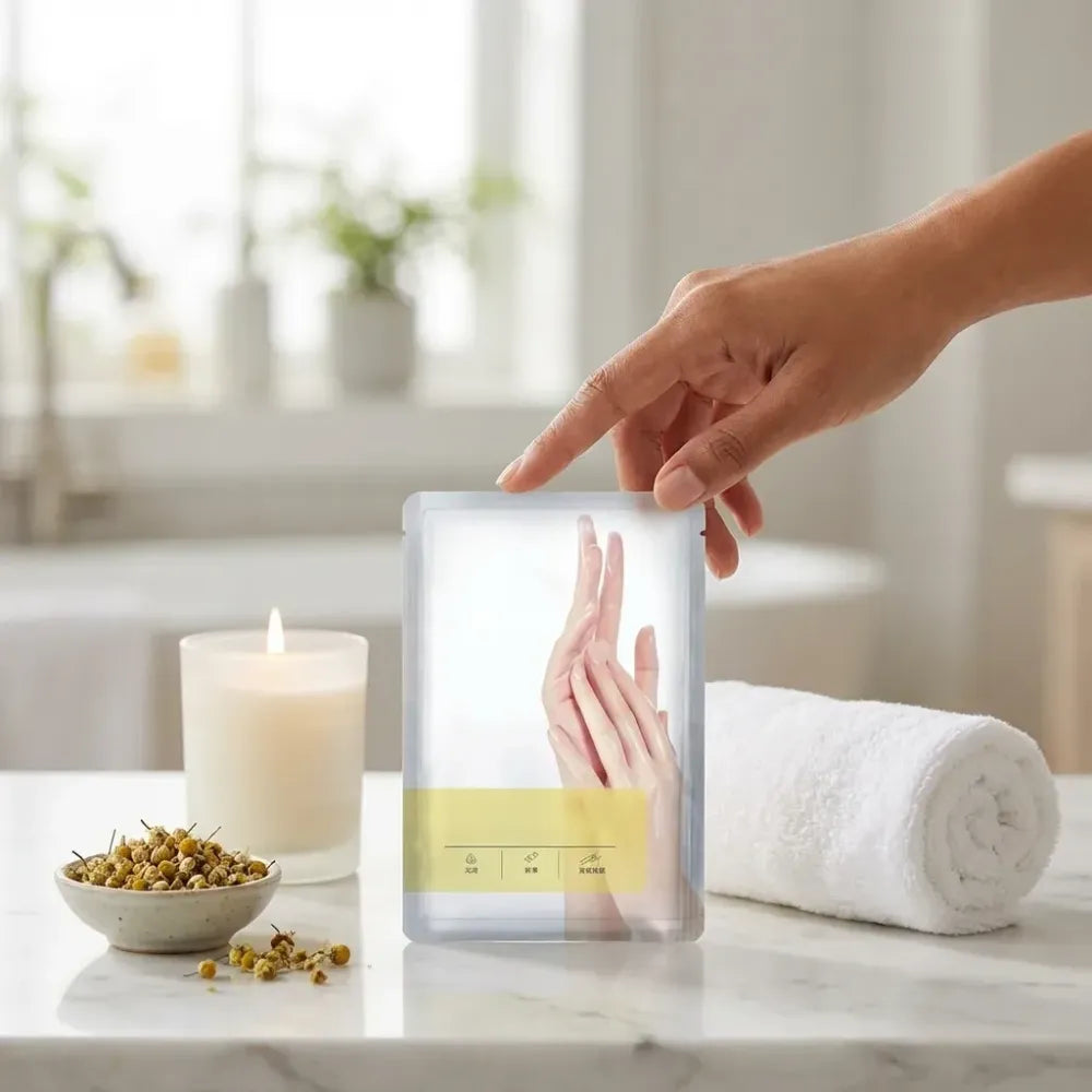 Hand skin mask